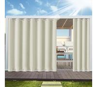 HaiTaoSy Rideau extérieur résistant imperméable protection solaire brise-vue sur mesure