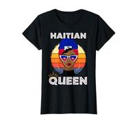 Haïti, drapeau haïtien, reine haïtienne, femmes haïtiennes T-Shirt