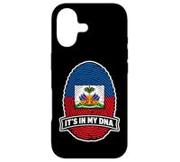 Haiti It's in My DNA Drapeau haïtien avec Empreintes digitales Coque pour iPhone 17