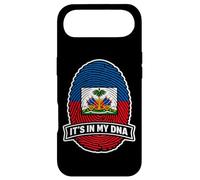 Haiti It's in My DNA Drapeau haïtien avec Empreintes digitales Coque pour iPhone Air