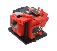 Haitiahote Station d'affûtage universelle 96 W, affûteuse électrique avec 3 appareils d'affûtage très efficaces, 1350 tr/min, angle réglable de 15 à 50 ° pour forets d'un diamètre de 0,14 à 0,51