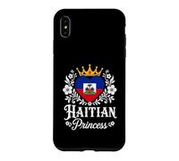Haitian Princess Haiti Flag Proud Haitian Girl Coque pour iPhone XS Max