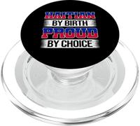 Haïtien de naissance fière par choix Haiti Pride PopSockets PopGrip pour MagSafe