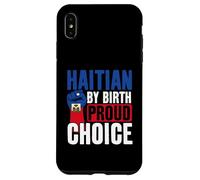 Haïtien de naissance Haïti Pride Coque pour iPhone XS Max