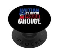 Haïtien de naissance Haïti Pride PopSockets PopGrip Adhésif