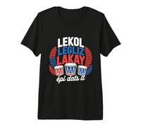 Haïtien Lekol Legliz Lakay Haïti Creole Funny Heritage T-Shirt Haut de Gamme