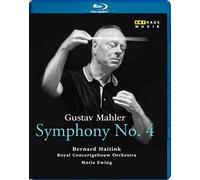 Symphony No. 4 (Blu-ray) Mahler Haitink Concertgebouw Orchestra Gustav