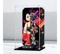 HAIWENFEIQI Boîte de présentation en acrylique 3 mm pour Lego 86203 Astro Boy, boîte de présentation transparente anti-poussière compatible avec le kit Lego 86203 (modèle non inclus)