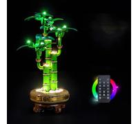 HAIWENFEIQI Kit d'éclairage LED pour Lego 10344 modèle Fortune Bambou, lumières LED compatibles avec Lego 10344 modèle Fortune Bamboo (éclairage à distance)