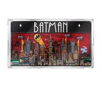 HAIWENFEIQI Panneau mural Lego 76271 Batman Gotham City édition animée, compatible, cadre acrylique transparent, résistant poussière, protection UV