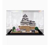 HAIWENFEIQI Vitrine en acrylique pour Lego 21060 Château Himeji - Étanche à la poussière - Transparent - Modèle de collection (modèle non inclus) (2 mm)