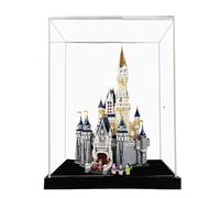 HAIWENFEIQI Vitrine en acrylique pour Lego 71040 Château 50 x 35 x 76 cm