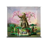 HAIWENFEIQI Vitrine en acrylique pour Lego 77092 modèle d'arbre Deku - Anti-poussière - Boîte transparente - Compatible avec Lego 77092 (modèle non inclus)