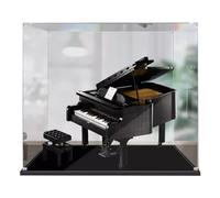 HAIWENFEIQI Vitrine en acrylique pour modèle de piano Lego 21323, boîte de présentation transparente anti-poussière compatible avec le kit Lego 21323 (modèle non inclus) (3 mm)