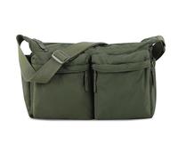 HAIWILL Sac à bandoulière pour femme - Taille moyenne - En nylon - Pour ordinateur portable de 15" - Pour le travail, la clinique, l'université, les voyages, vert