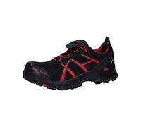 HAIX Black Eagle Safety 40 Low Black/Red Moderne-Sportif, Design combiné avec la Technologie de sécurité innovante. noirUK 9.5 / EU 44