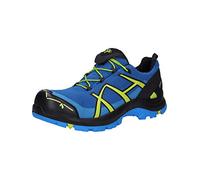 Haix Black Eagle Safety 40 Low Blue/Citrus. UK 9.5 / EU 44