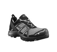 HAIX BLACK EAGLE Safety Pro low/black-silver: Extrêmement robuste, ultra-léger et respirant - Votre Black Eagle Safety Pro bas. UK 9.5 / EU 44