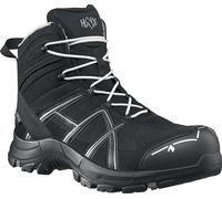 HAIX Haix Chaussures hautesà lacets noires/argent Black Eagle Safety 40 Mid ESD, S3, Pointure UE: 44 Quantité:1