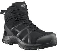 HAIX Black Eagle Safety 40 mid/black-black Moderne-sportif, design combiné avec la technologie de sécurité innovante. noirUK 9.5 / EU 44
