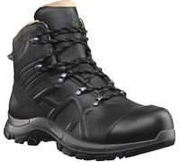 HAIX Black Eagle Safety 56 LL mid Chaussures de travail robustes S3 avec doublure en cuir pour un usage quotidien. noirUK 9 / EU 43.5