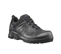 HAIX CONNEXIS Safety+ GTX LTR low/black Chaussure CONNEXIS imperméable en cuir robuste pour les activités de plein air. noirUK 11 / EU 46