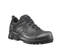 HAIX CONNEXIS Safety+ GTX LTR low/black Chaussure CONNEXIS imperméable en cuir robuste pour les activités de plein air. noirUK 7 / EU 41