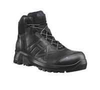HAIX CONNEXIS Safety+ GTX LTR mid/black Botte S3 robuste avec technologie Connexis innovante pour l'extérieur. noirUK 9.5 / EU 44