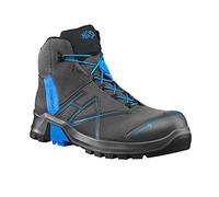 HAIX CONNEXIS Safety+ GTX mid/grey-blue Botte S3-CONNEXIS avec construction de semelle innovante pour les activités de plein air. bleuUK 9.5 / EU 44