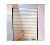 HAIXHX Porte AccordéOn Interieur Kit de Porte de Placard à Enrouleur Large de 40, 50, 60, 70, 80 et 90 cm, Grille de Remplacement réutilisable pour placards(75x75cm (29.5x29.5))