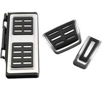 HAIYUN Pédales De Voiture pour Skoda Karoq 2017-2022, Pédale en Acier Inoxydable, Couvre-Pédale, Antiderapant Pédales De Voiture Accessoires Kit