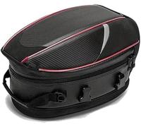 HAIYUN Sacoche Moto pour Kawasaki Z650RS 50TH Anniversary, Sacoche de Selle Moto Sacoche Arrière Universelle pour Moto Étanche Grande Capacité,Red