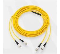 HAIZHI Câble de raccordement à Fibre Optique Duplex 5 pièces 7 m 4,0 mm(FC-FC)
