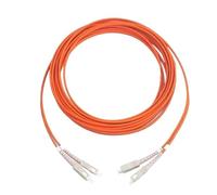 HAIZHI Cordon de raccordement blindé LC OM2 150 m 200 m 250 m 300 m 2 conducteurs SC FC St multimode Double Tube Double cœur 3 mm Fibre Optique Cavalier LSZH résistant(200m FC-FC)