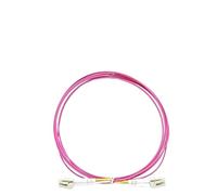 HAIZHI FTTH LC à LC UPC OM4 2M Cordon de Brassage Multimode Duplex 2.0MM diamètre 2M Cordon de Brassage à Fibres optiques(2M 1PCS)