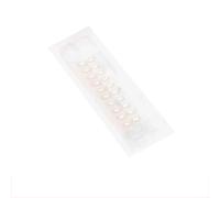 HAJHI Aide Au Sommeil Oreille Presse Graines Acupuncture Apaisant Doux Graines D'oreille Décoratif Pression Massage Graines Auriculaires Auriculotherapie Facile à Utiliser(Pearls A - 20 pcs)