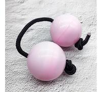 HAJHI Authentique Africain Kashaka Rythme Boule pour les Enfants Débutants, S'entrechoquer Couleurs Agitateurs Asalato Doigts Tourner Percussion Jardin D'enfants(Pink)