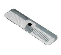 HAJHI Bord étroit Tapis Egouttoir Découpable Stockage Tapis De Robinet pour évier De Cuisine Antidérapant Drainage des Pentes Silicone Universel Protecteur Comptoir(61 * 14cm,Dark Gray)