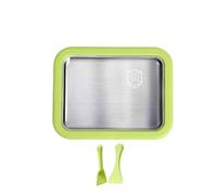 HAJHI Sorbetière Instantanée Pas D'électricité à La Maison Machine à Glace Roulée Fait Maison Surgelé Sorbetière Instantanée Smoothies Pour Les Débutants(Green,26 * 21CM_304)