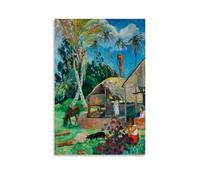 HAJIDEMA Paul Gauguin Poster sur toile représentant le cochon Berkshire 50 x 75 cm