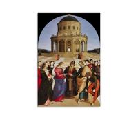 HAJIDEMA Raphael Art Poster Le Mariage de la Vierge Impression Photo Art Peinture sur Toile Décoration Maison Chambre Décor Moderne 30 x 45 cm