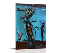HAJIDEMA Salvador Dali Art Sport The Burning Girafe Art Impression murale Peinture murale à suspendre Décoration de chambre familiale 30 x 45 cm