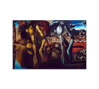 HAJIDEMA Salvador Dali Art Sport The Metamorphosis of Narcisse Art Peinture sur toile Décoration murale Photo Décoration d'intérieur moderne 20 x 30 cm