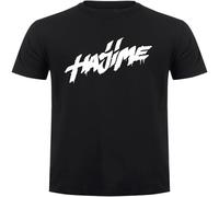 Hajime Miyagi Andy T Shirt Men Cotton Short Sleeve Russian Hip Hop Tops Tee Black XL