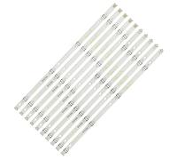 HAJMGUMC 10 pièces/ensemble LED rétro-éclairage Stip adapté Fit For LG 55UJ630V 55UJ6300 55UJ635V 55UJ63_UHD_A 55UJ63_UHD_B 55LJ55_FHD_A 55LJ55_FHD_B SSC_55LJ55