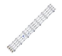 HAJMGUMC 4 pièces/ensemble LED bande de Rétro-Éclairage Fit For Samsung UE32J5100 UE32J5500 UE32H5000 UE32H5500 UE32H6200 D4GE-320DC1-R1 R2 BN96-30442A 30443A
