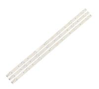 HAJMGUMC Bande de rétro-éclairage LED 620mm, 3 pièces, compatible avec PHILIPS TV 32 pouces, 32PHT4112 32PHT4131 32PHT5301 32PHK4201 32PHH4101/88