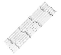 HAJMGUMC Bande de rétro-éclairage Led Fit For LG, 49 pouces, 49UH661V 49UH67IV 49H6500 49UH6507 49UH6509 49UH650 49UH676V 49UH6800