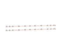 HAJMGUMC Barre LED for Vestel 32 pouces, 2 pièces, for Hitachi DLED32265HD, for LIG innotek 32 NDV 32HXC01U 32W1333DB 32W1333DG SVV315A39 32W3453R