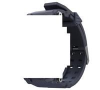 HAJMGUMC Bracelet de montre détachable en TPU Fit For LOKMAT ATTACK srtap, bleu denim, camouflage vert(Blue)